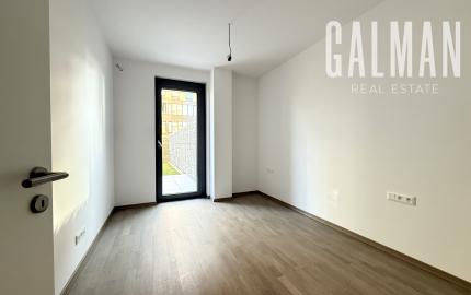 Jedinečný 2i byt s terasou a vlastnou ZÁHRADOU v centre DOWNTOWNU, METROPOLIS, Bottova ul., 110,03 m2