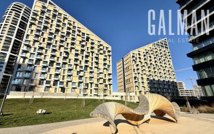 Jedinečný 2i byt s terasou a vlastnou ZÁHRADOU v centre DOWNTOWNU, METROPOLIS, Bottova ul., 110,03 m2