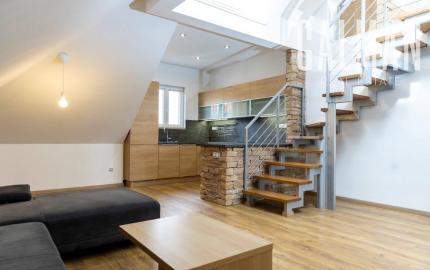 Mezonetový 3i tehlový byt s TERASOU, BA III., Nové Mesto, Odborárska ul., 95 m2