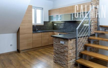 Mezonetový 3i tehlový byt s TERASOU, BA III., Nové Mesto, Odborárska ul., 95 m2