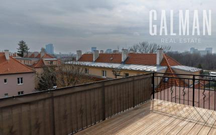 Mezonetový 3i tehlový byt s TERASOU, BA III., Nové Mesto, Odborárska ul., 95 m2