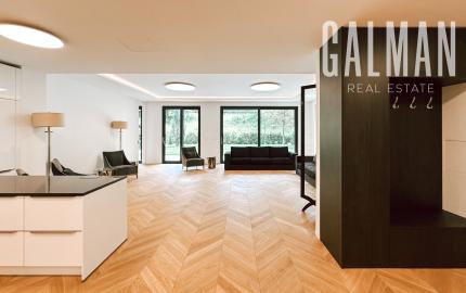 UNIQ-átny veľkometrážny 5iz byt s nádhernou záhradou v Horskom parku