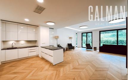 UNIQ-átny veľkometrážny 5iz byt s nádhernou záhradou v Horskom parku