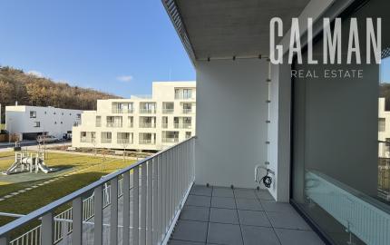 Novostavba v projekte AGÁTY, 1,5i byt s veľkým exteriérom, BA IV. Dúbravka, Agátova ul., 42,06 m2