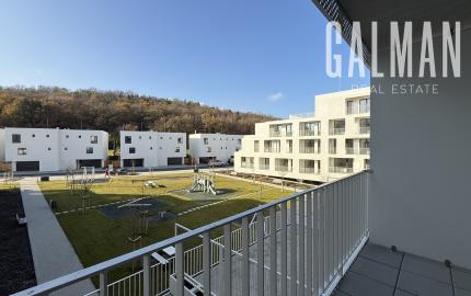 Novostavba v projekte AGÁTY, 1,5i byt s veľkým exteriérom, BA IV. Dúbravka, Agátova ul., 42,06 m2