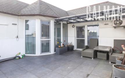 Nadštandardný a veľkorysý 6 izbový penthouse s dvomi terasami a krásnym výhľadom na mesto