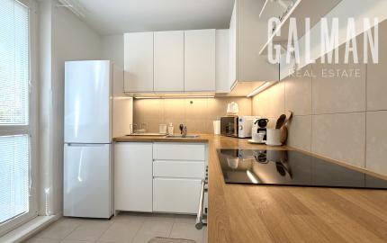 Prenájom - príjemný, zariadený 2i byt pri Račianskom mýte, REKONŠTRUKCIA, ul. J.C. Hronského, 63 m2