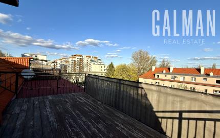 Mezonetový 3i tehlový byt s TERASOU, BA III., Nové Mesto, Odborárska ul., 95 m2