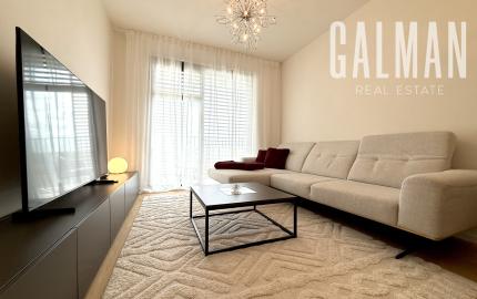 Veľký, ZARIADENÝ 2i byt s exteriérom v NÍZKONÁKLADOVEJ novostavbe, BA II.,  75,70 m2