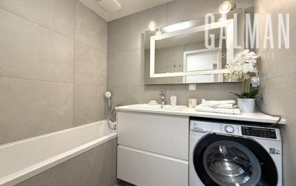 Veľký, ZARIADENÝ 2i byt s exteriérom v NÍZKONÁKLADOVEJ novostavbe, BA II.,  75,70 m2