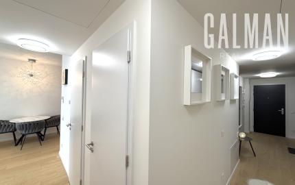 Veľký, ZARIADENÝ 2i byt s exteriérom v NÍZKONÁKLADOVEJ novostavbe, BA II.,  75,70 m2