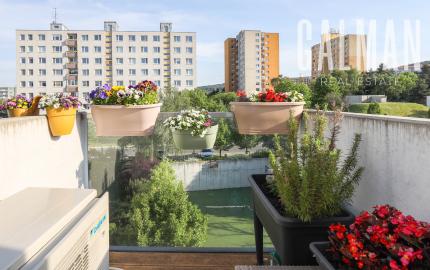 Pekný 3i byt s dvoma exteriérmi pri lese v NOVOSTAVBE Záhradné Vily, BA IV., Dúbravka , 89,34 m2