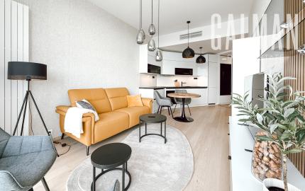 Luxusný 2 izbový byt s výhľadom na hrad v Eurovea Tower