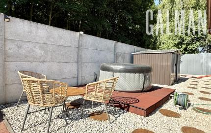Celoročne obývateľná , moderne zariadená 4i rekreačná chata pri lese , NOVOSTAVBA, Gabčíkovo- Prístav,