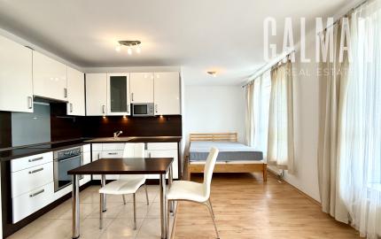 Zariadený 1,5 izbový byt s exteriérom a garáž. státím, projekt EDEN PARK , Drieňová ul., BA II., 49 m2