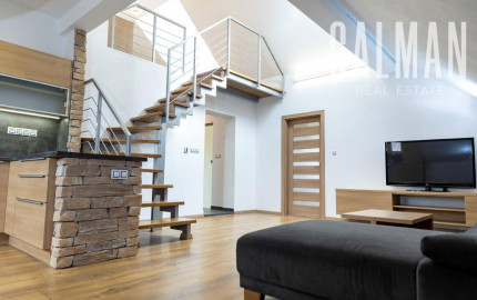 KVALITNÝ tehlový mezonetový byt  s TERASOU, BA III., Nové Mesto, Odborárska ul., 95 m2