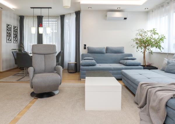 Nadštandardný a veľkorysý 6 izbový penthouse s dvomi terasami a krásnym výhľadom na mesto