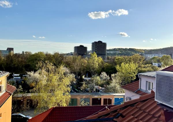 Mezonetový 3i tehlový byt s TERASOU, BA III., Nové Mesto, Odborárska ul., 95 m2
