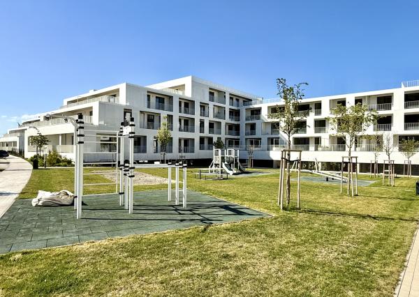 Novostavba Agáty s ext. BAZÉNOM, väčší 2i byt , BA IV. Dúbravka, Agátova ul., 60 m2