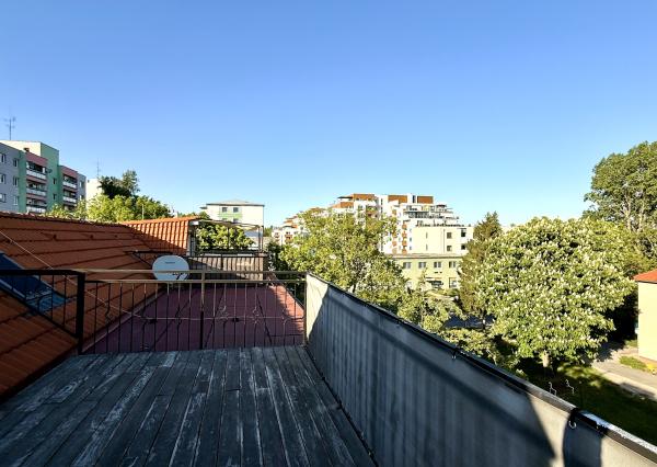 Mezonetový 3i tehlový byt s TERASOU, BA III., Nové Mesto, Odborárska ul., 95 m2