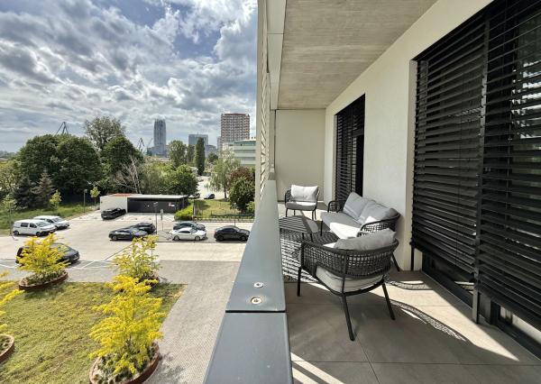 Veľký, ZARIADENÝ 2i byt s exteriérom v NÍZKONÁKLADOVEJ novostavbe, BA II.,  75,70 m2