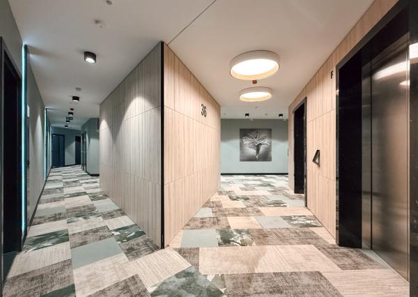 Luxusný 2 izbový byt s výhľadom na hrad v Eurovea Tower