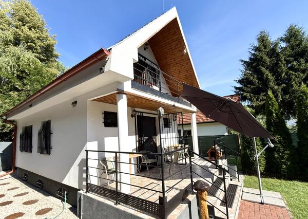 Celoročne obývateľná , moderne zariadená 4i rekreačná chata pri lese , NOVOSTAVBA, Gabčíkovo- Prístav,