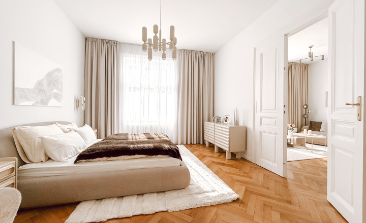 Jedinečný 3izbový byt v boutique prevedení kvalitnej rekonštrukcie - fotografia 1