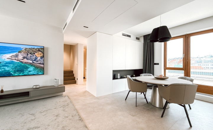 Penthouse s dvoma terasami na pešej zóne Starého Mesta - fotografia 1