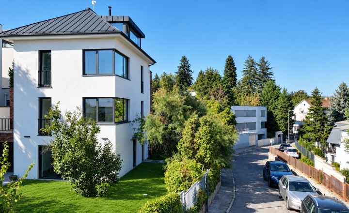 Novostavba 5 izbovej rodinnej vily s výhľadom na hrad a Dunaj - fotografia 1