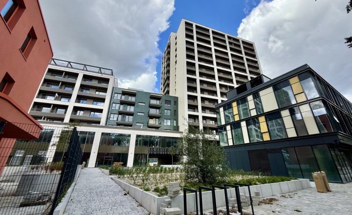 DOWNTOWN YARDS, príjemný 3i byt s veľkým exteriérom, orientovaný do VNÚTROBLOKU v objekte A, NOVOSTAVBA, 92,23m2 - fotografia 3
