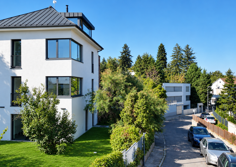 Novostavba 5 izbovej rodinnej vily s výhľadom na hrad a Dunaj